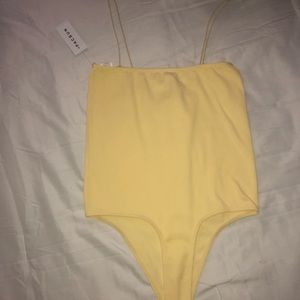 Thin strapped bodysuit